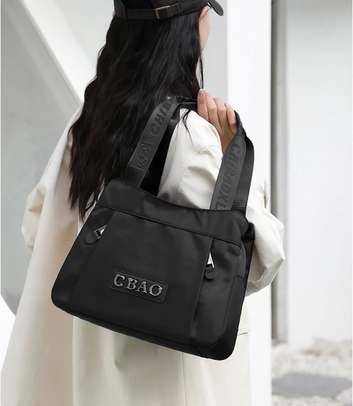 Women's Shoulder Satchel Bags,Shoulder Tote Bags, Multi Layer Design with Large Capacity.