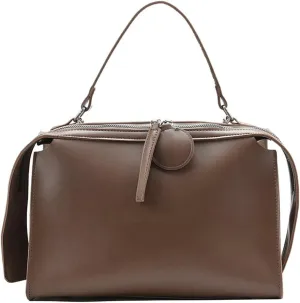 Women's Soft Crossbody Handbag Large Tote Bags Fashion PU Leather Satchel Purse Zipper Shoulder Bags