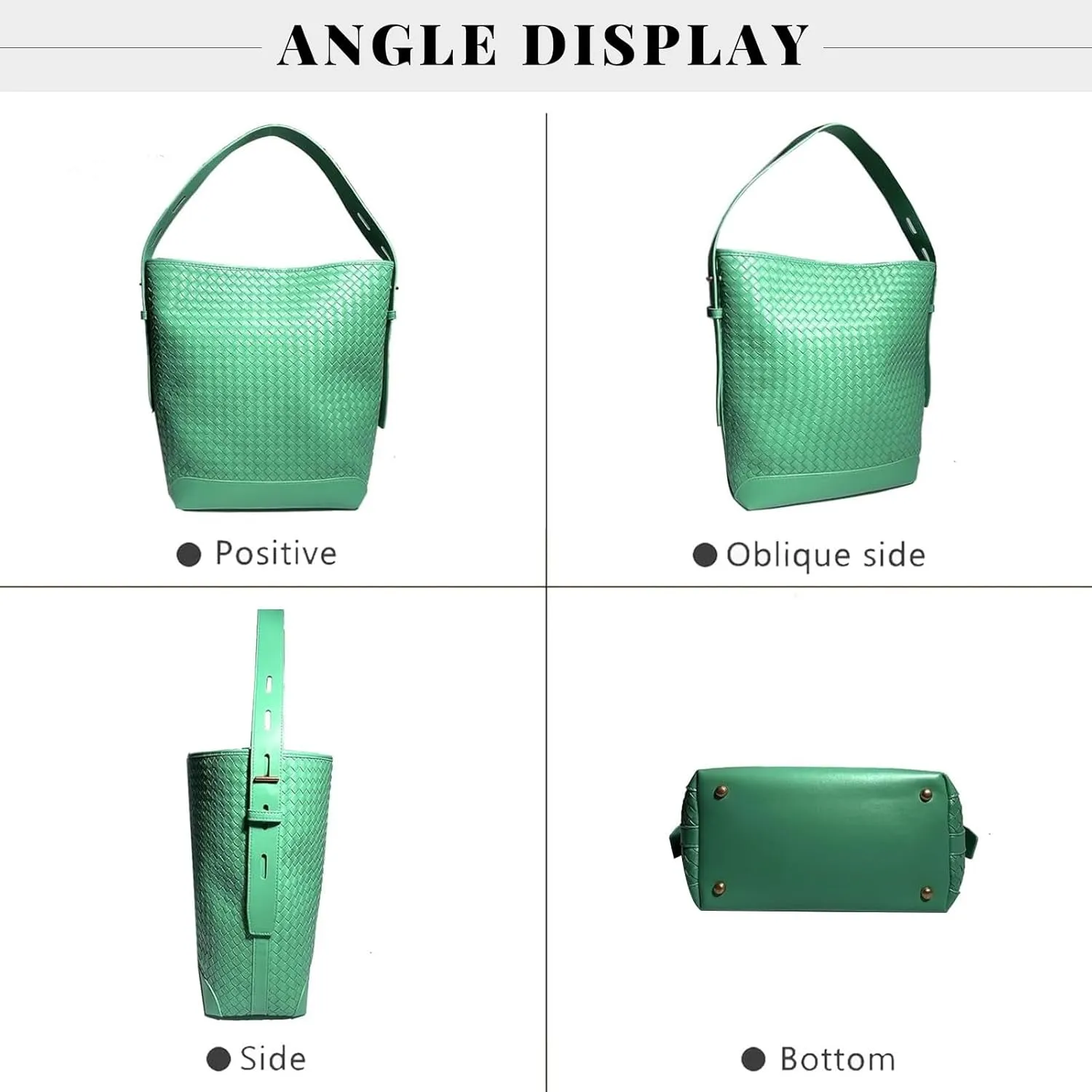 Woven Tote Bag For Women, Fashion Crossbody Shoulder Bag, Casual Top-handle Handbags, and Travel Purses Phone Bag
