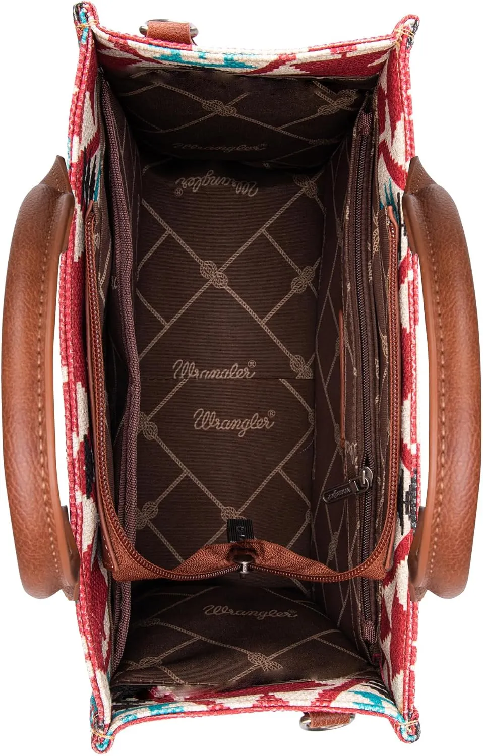 Wrangler Aztec Tote Bag for Women Boho Shoulder Purses and Handbags