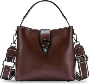 Yonami Genuine Leather Purses - Women's Designer Crossbody Bags  Small Purses for Women, Women's Shoulder Handbags
